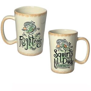 Disney Pixar Finding Nemo Crush “Righteous” & “Squirt’s Lil Dude Surfing Co” Mug